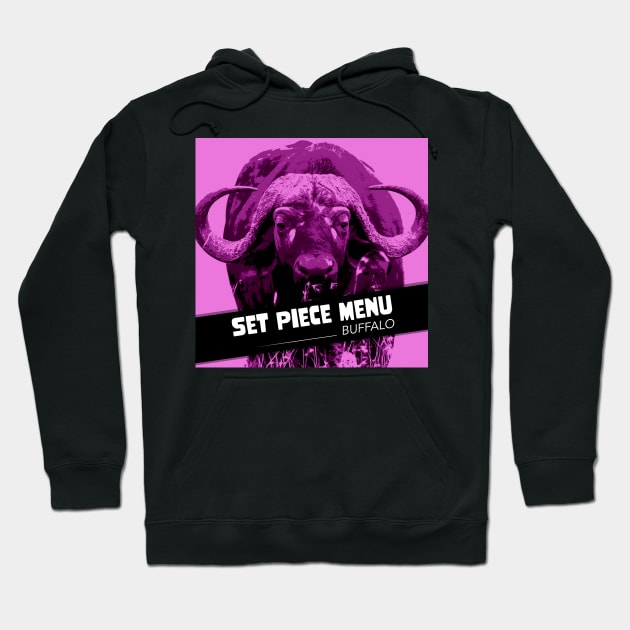 SPM Buffalo Pink Hoodie by Set Piece Menu Podcast
